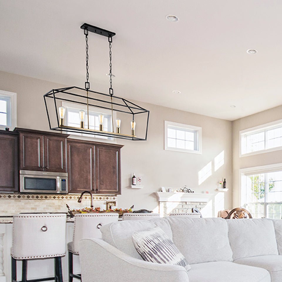 Chandelier Scatola - 20" by Matteo Lighting | Luminaires & cie