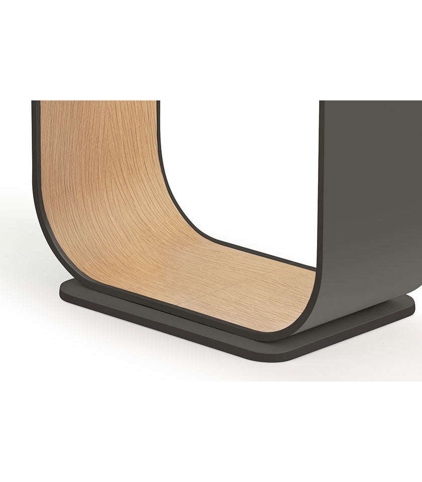 Lampe de plancher Contour - Graphite / Charbon by Pablo Designs | Luminaires & cie