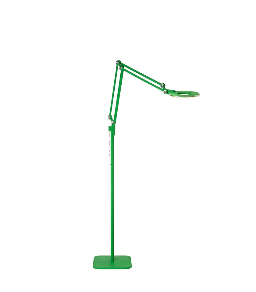 Lampe de plancher LINK - Argent Medium by Pablo Designs | Luminaires & cie