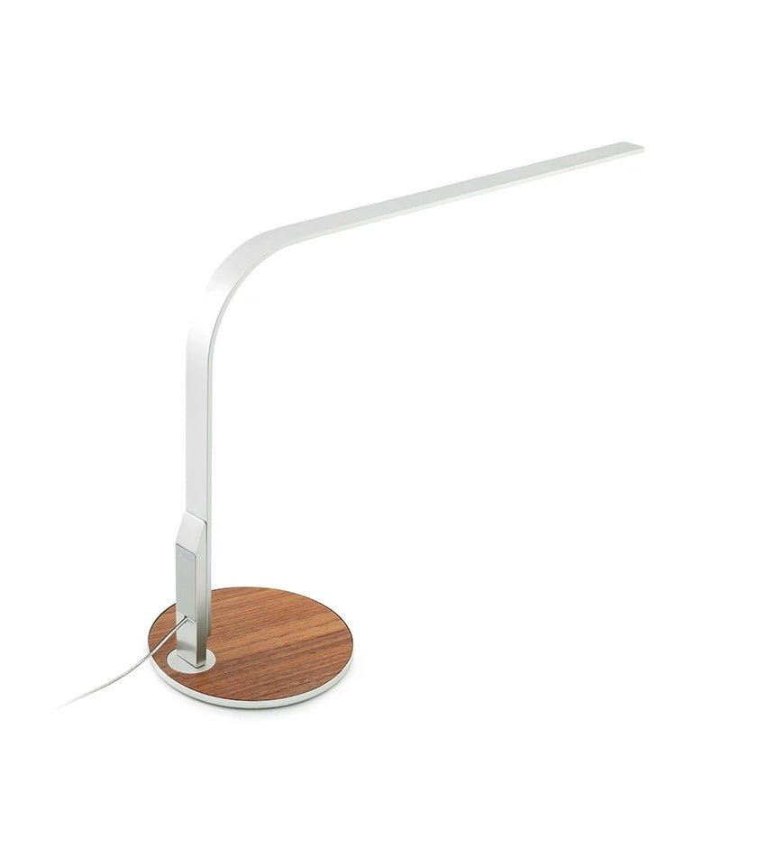 Lampe de table LIM 360 - Aluminium Noyer by Pablo Designs | Luminaires & cie