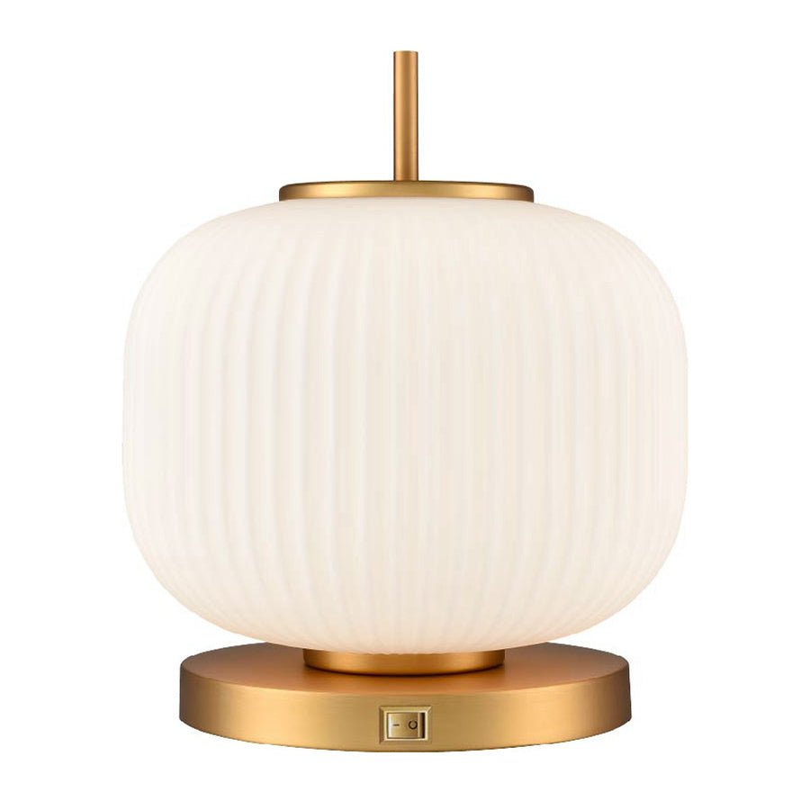 Lampe de table Mount Pearl - Laiton 12.25" by DVI Lighting | Luminaires & cie