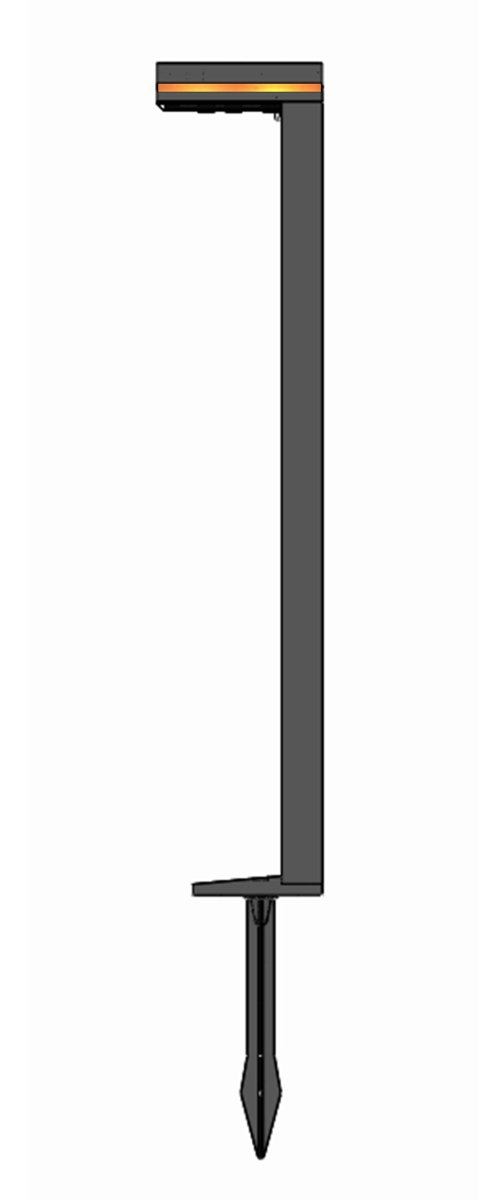 Luminaire d'Allée Gamasonic - Accent orange by Gamasonic | Luminaires & cie