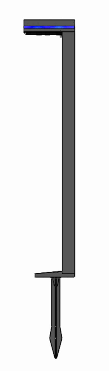 Luminaire d'Allée Gamasonic - Accent bleu by Gamasonic | Luminaires & cie