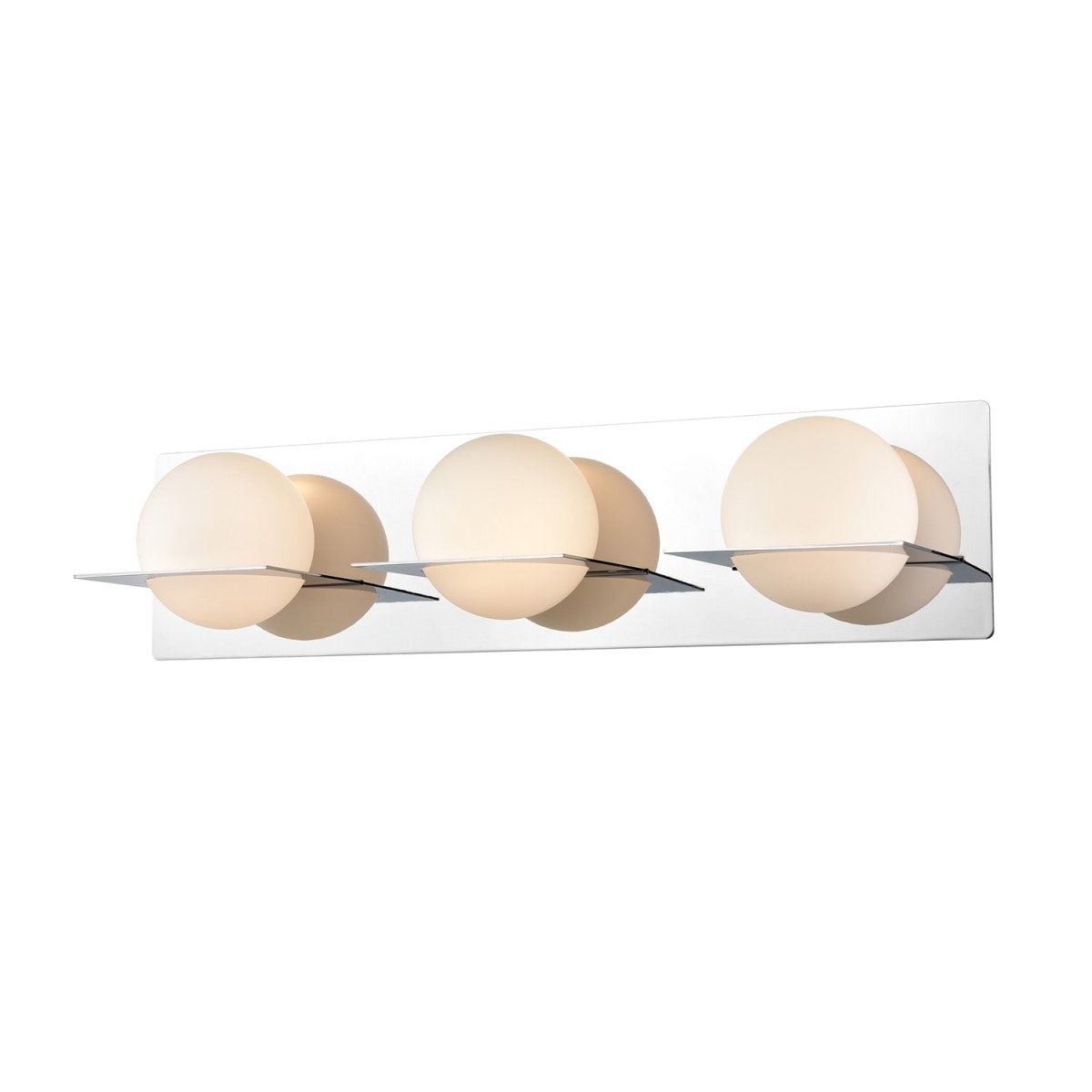 Luminaire de vanité IO DVI - Chrome 21.75" by DVI Lighting | Luminaires & cie