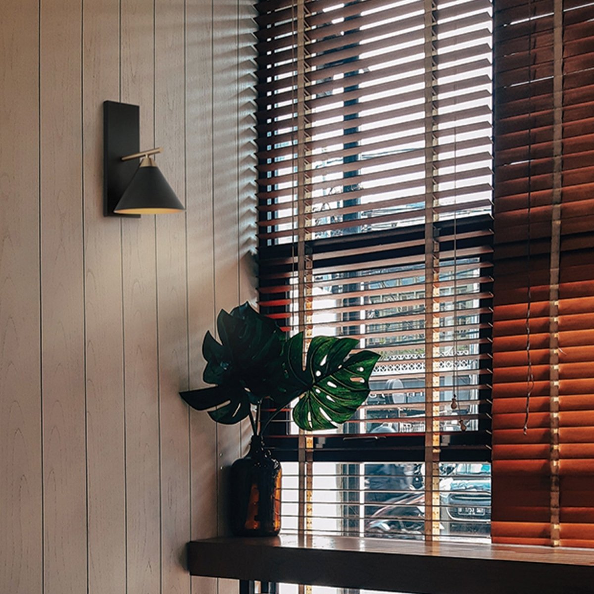 Murale Bliss - Noir mat 3 - lights by Matteo Lighting | Luminaires & cie