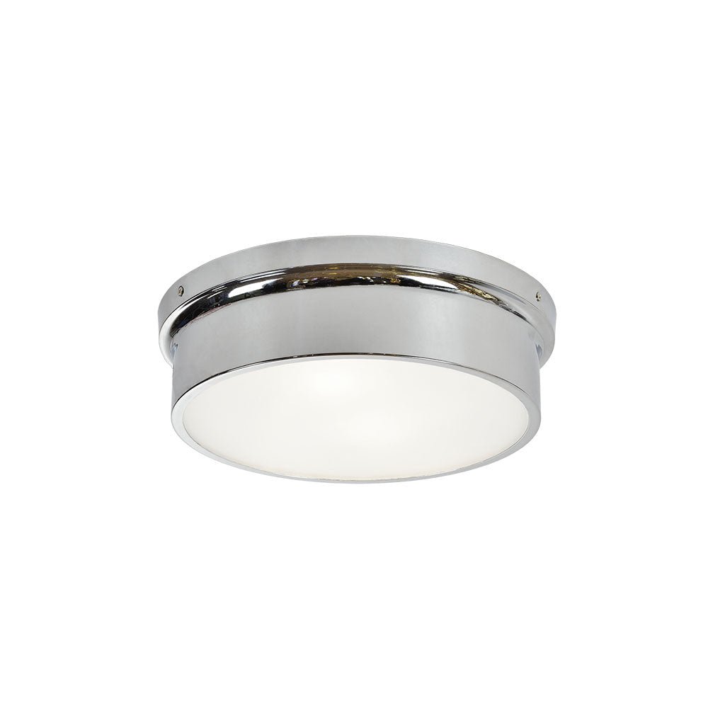 Plafonnier Ciotola - Chrome 12" by Matteo Lighting | Luminaires & cie
