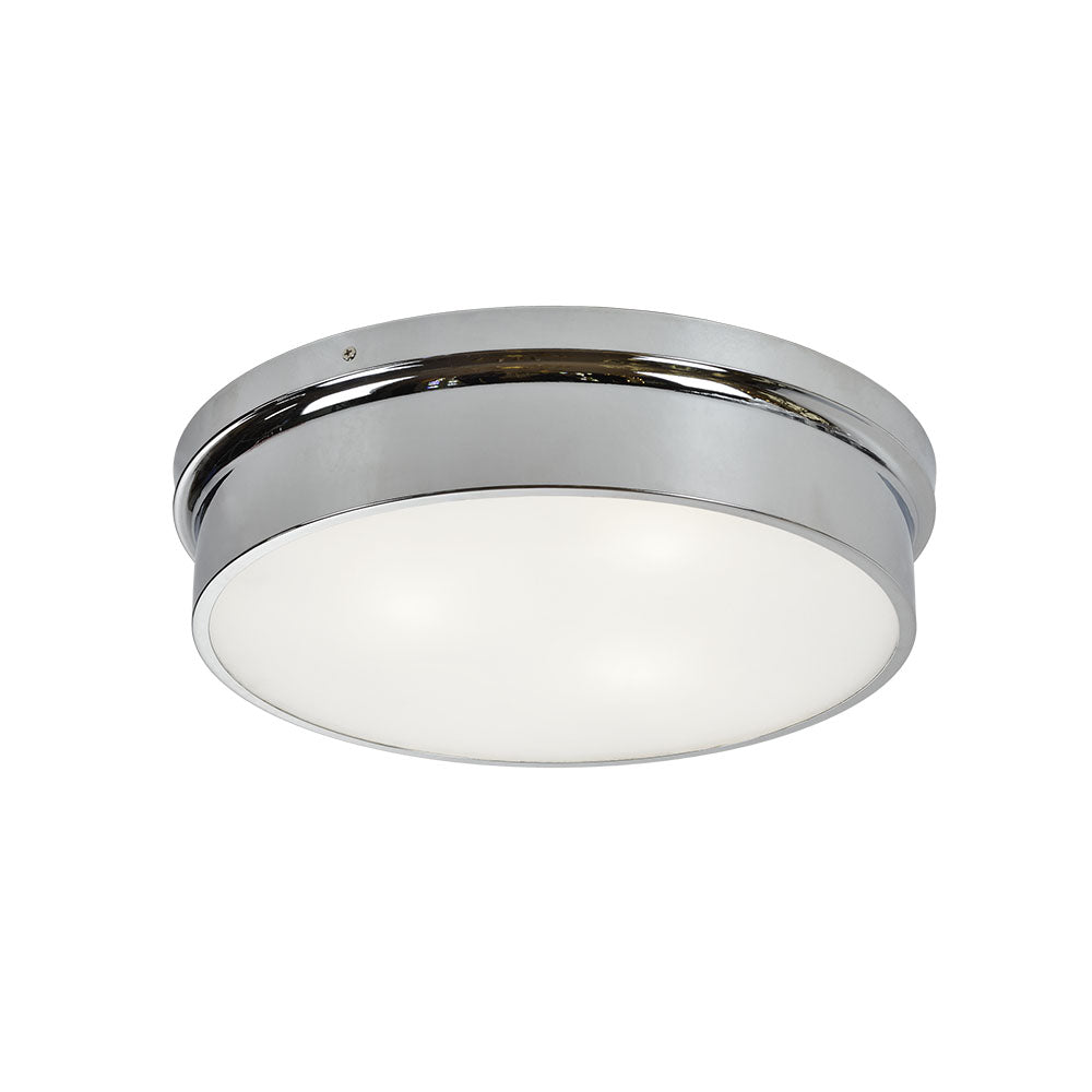 Plafonnier Ciotola - Chrome 15" by Matteo Lighting | Luminaires & cie