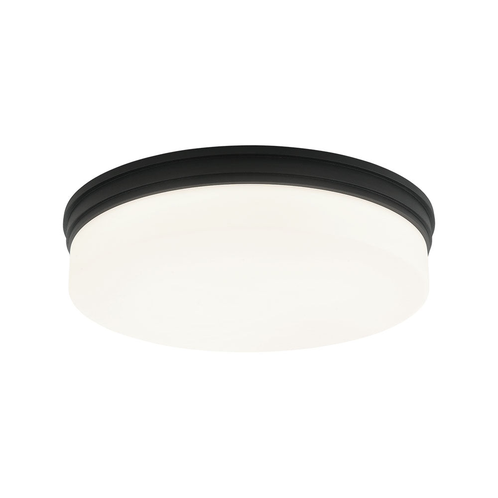 Plafonnier Circian - Noir mat 14" by Matteo Lighting | Luminaires & cie
