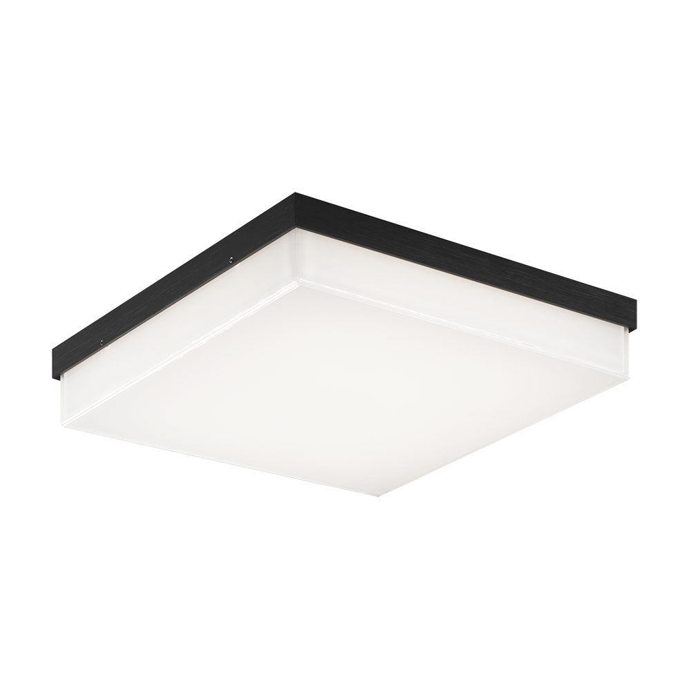 Plafonnier Kabu - Noir oxydé 11" by Matteo Lighting | Luminaires & cie