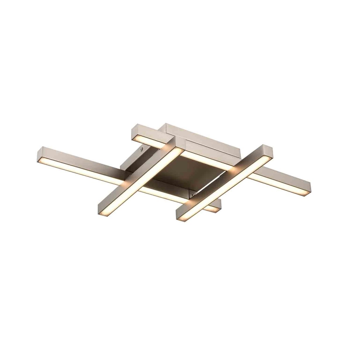 Plafonnier Maud - Nickel poli 18" by DVI Lighting | Luminaires & cie