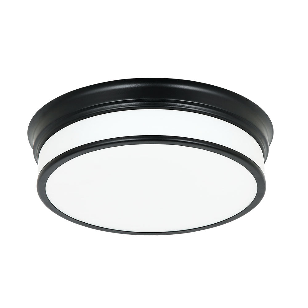 Plafonnier Navo - Noir 10" by Matteo Lighting | Luminaires & cie