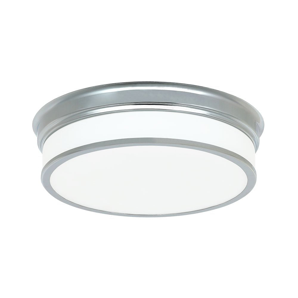 Plafonnier Navo - Chrome 10" by Matteo Lighting | Luminaires & cie