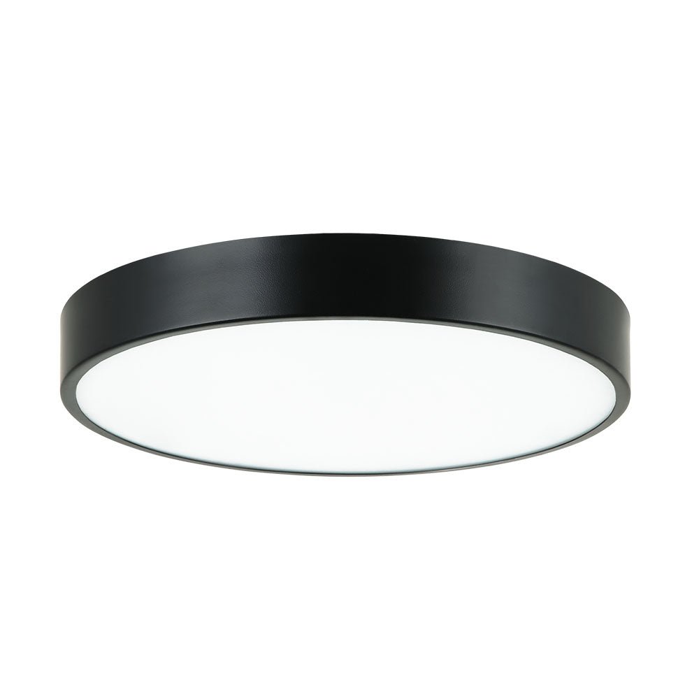Plafonnier Plato - Noir 15" by Matteo Lighting | Luminaires & cie