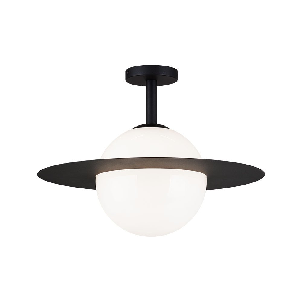 Plafonnier Saturn - Noir 17 7/8" by Matteo Lighting | Luminaires & cie