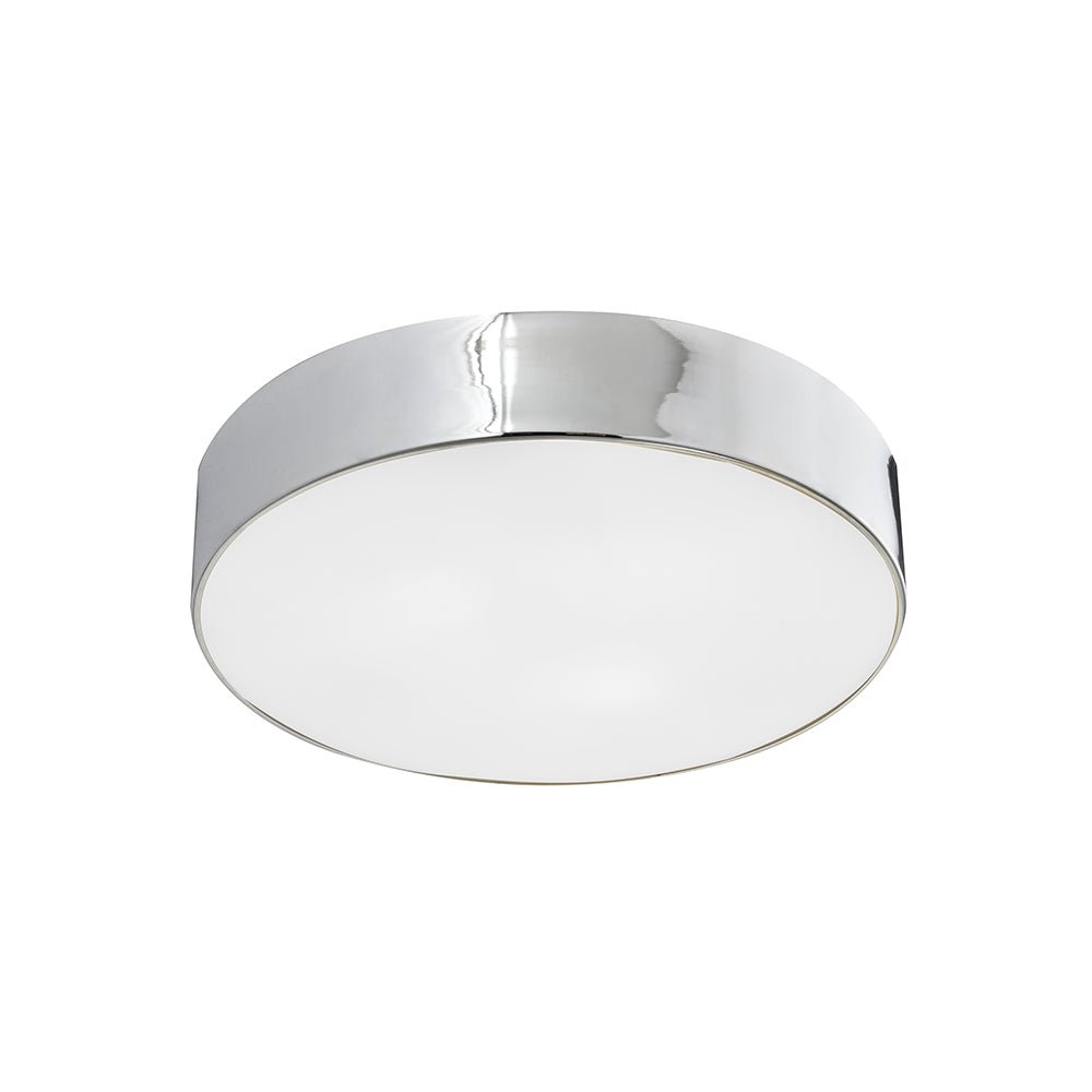 Plafonnier Snare - Chrome 12" by Matteo Lighting | Luminaires & cie