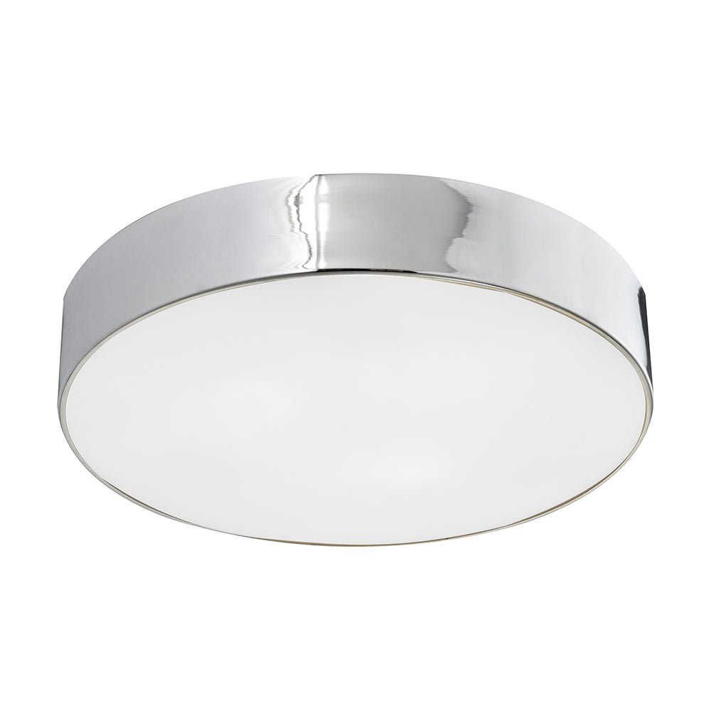 Plafonnier Snare - Chrome 16" by Matteo Lighting | Luminaires & cie