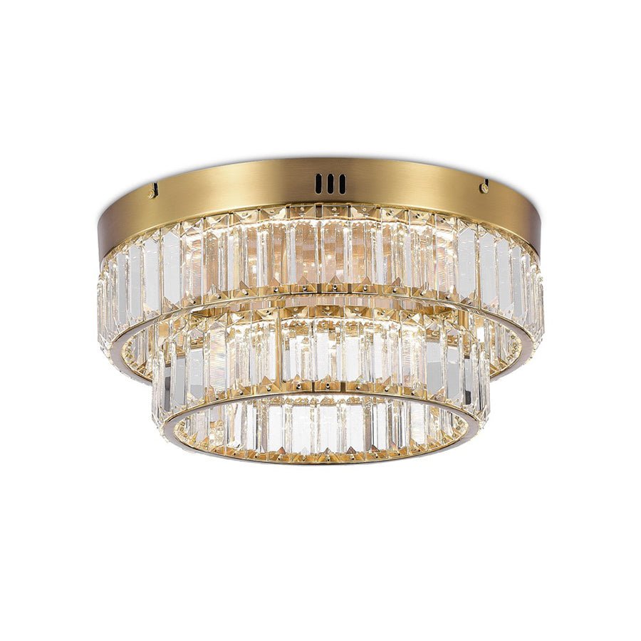 Plafonnier Stella - Laiton brossé 15.75" by Artcraft | Luminaires & cie