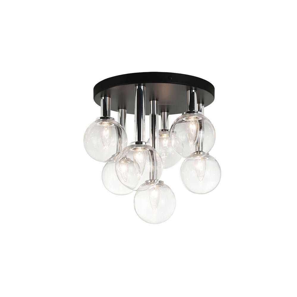 Plafonnier Stellar - Noir Claire by Matteo Lighting | Luminaires & cie