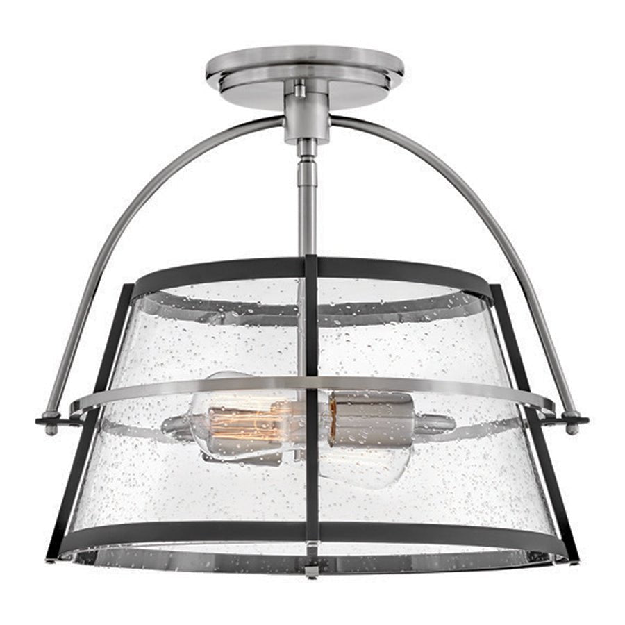 Plafonnier Tournon - Nickel brossé by Hinkley | Luminaires & cie