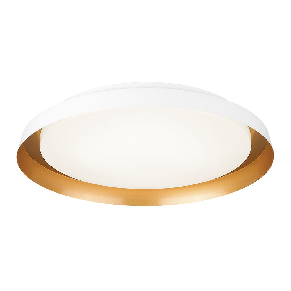 Plafonnier Vieno - Blanc 16" by Matteo Lighting | Luminaires & cie