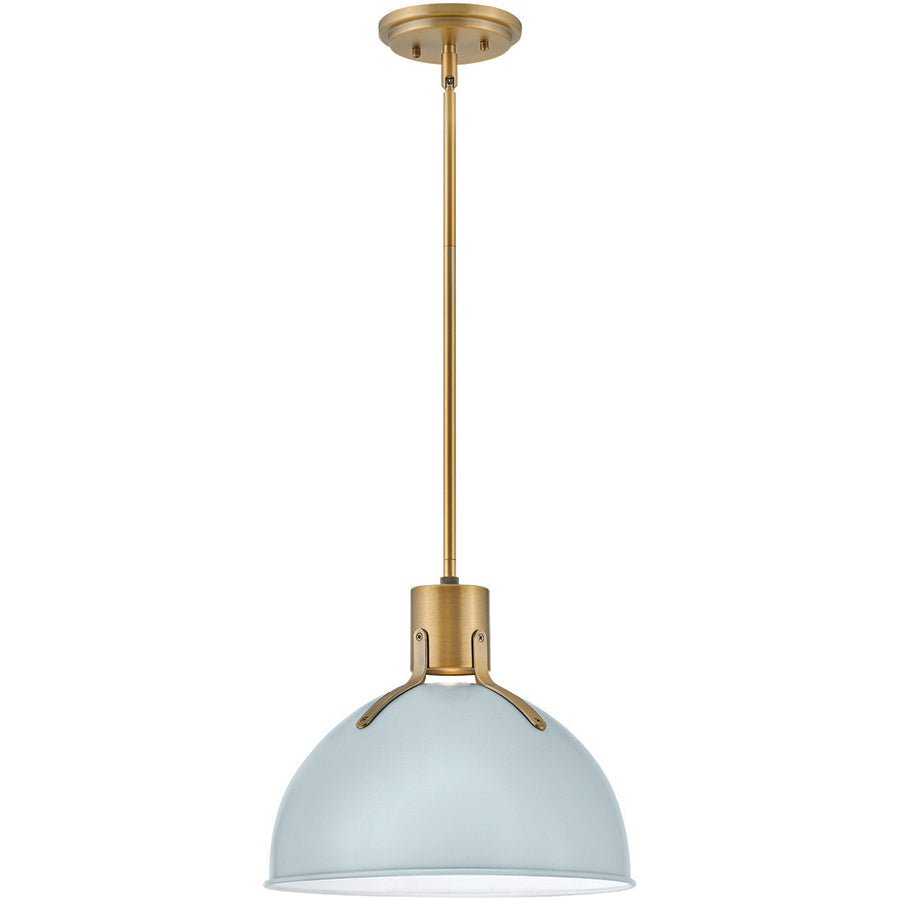 Suspension Argo - Bleu pâle 14" by Hinkley | Luminaires & cie