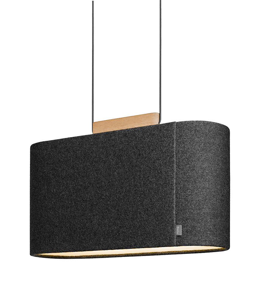 Suspension Belmont - Charbon Verre d'or / eau claire vieille by Pablo Designs | Luminaires & cie