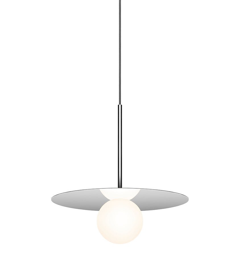 Suspension Bola Disc - Chrome 12 pouces by Pablo Designs | Luminaires & cie