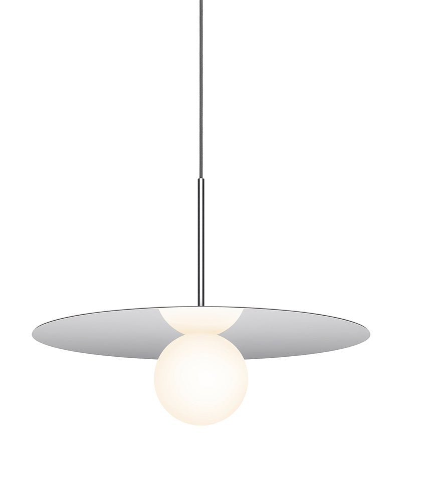 Suspension Bola Disc - Chrome 18 pouces by Pablo Designs | Luminaires & cie