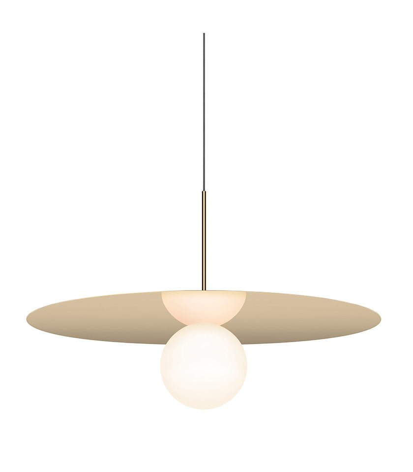 Suspension Bola Disc - Laiton 32 pouces by Pablo Designs | Luminaires & cie