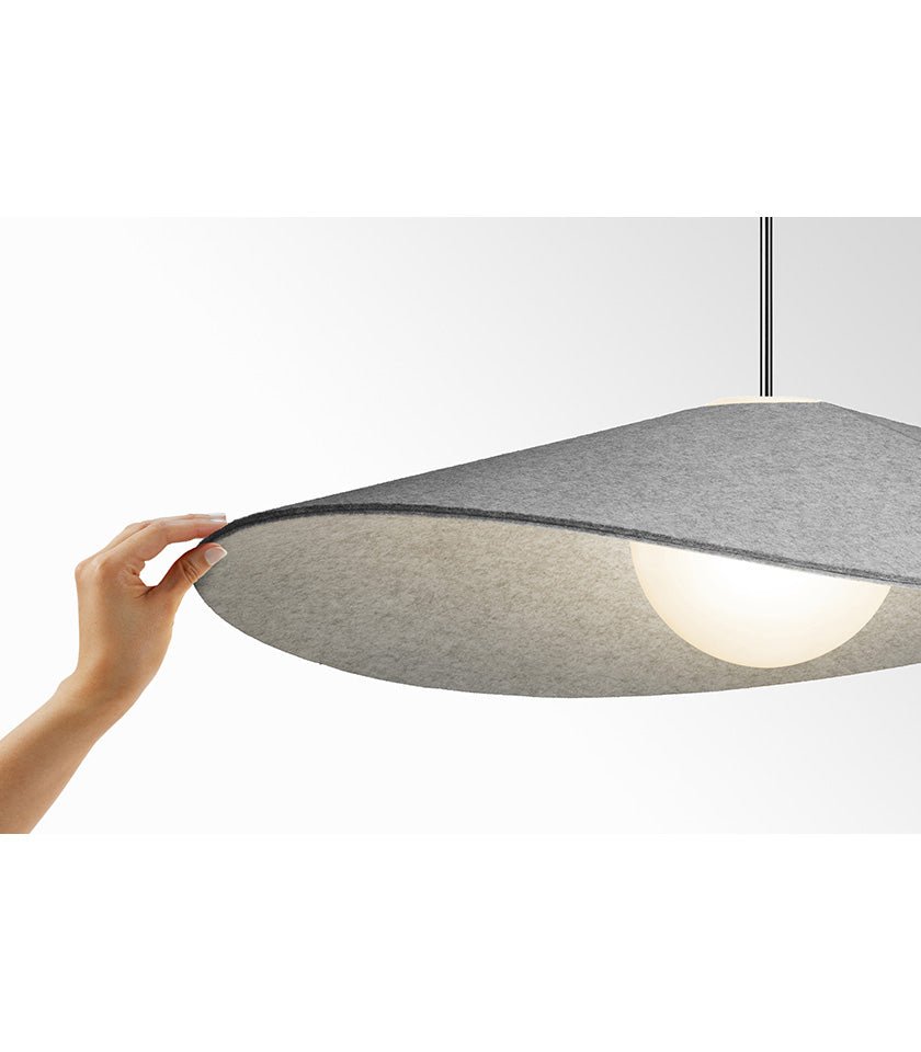 Suspension Bola Felt - 32 pouces by Pablo Designs | Luminaires & cie