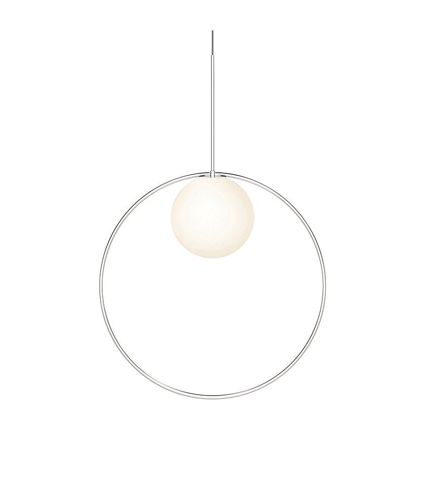Suspension Bola Halo - Chrome 22 pouces by Pablo Designs | Luminaires & cie