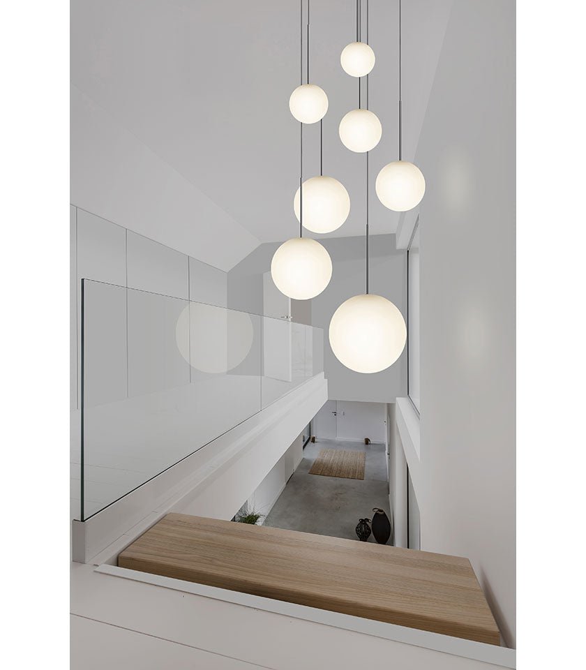 Suspension Bola Sphere - Chrome 12 pouces by Pablo Designs | Luminaires & cie