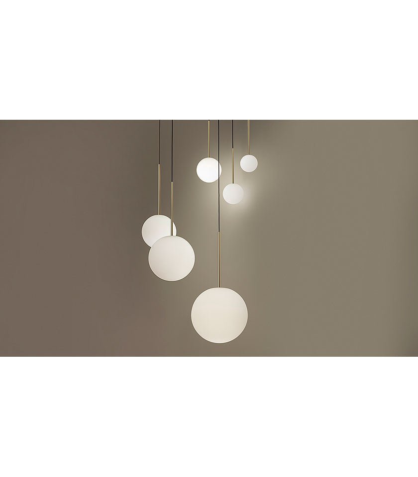 Suspension Bola Sphere - Chrome 12 pouces by Pablo Designs | Luminaires & cie