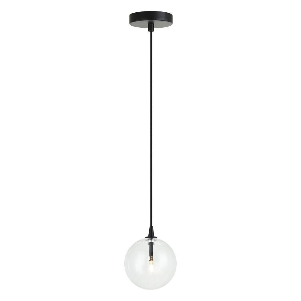 Suspension Bolha - Noir 6" by Matteo Lighting | Luminaires & cie