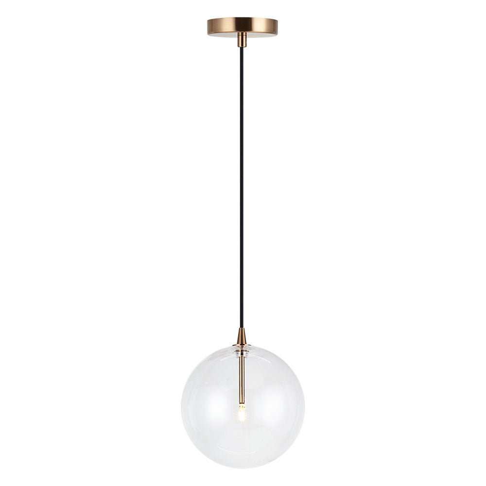 Suspension Bolha - Laiton 9" by Matteo Lighting | Luminaires & cie