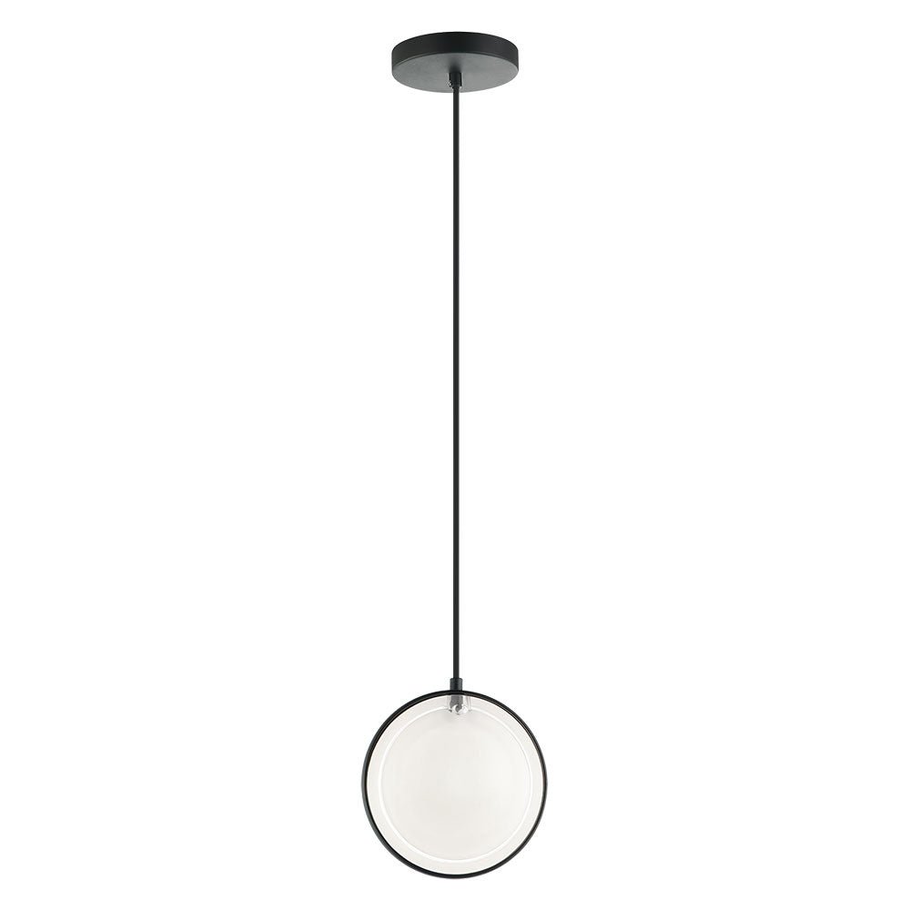 Suspension Chatoyant - Noir mat Simple by Matteo Lighting | Luminaires & cie