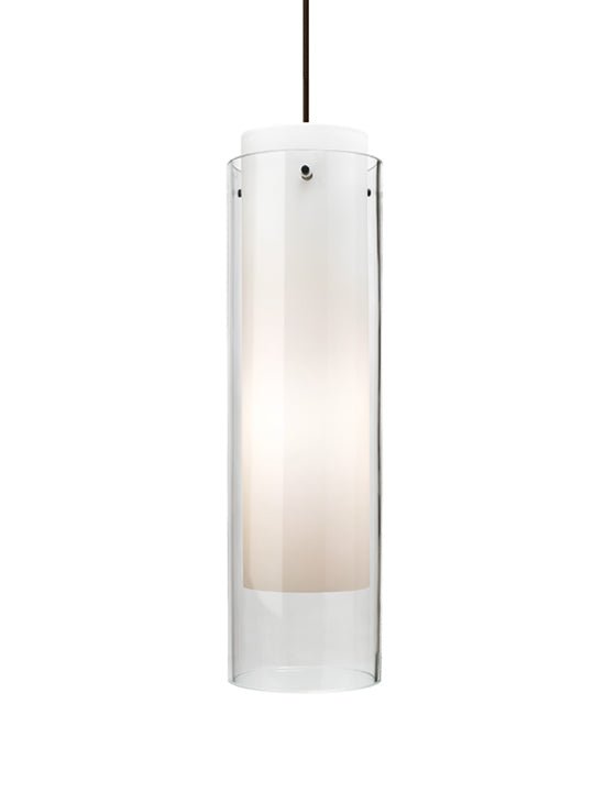 Suspension Echo Grande - Nickel Satiné Fumé by Tech Lighting | Luminaires & cie