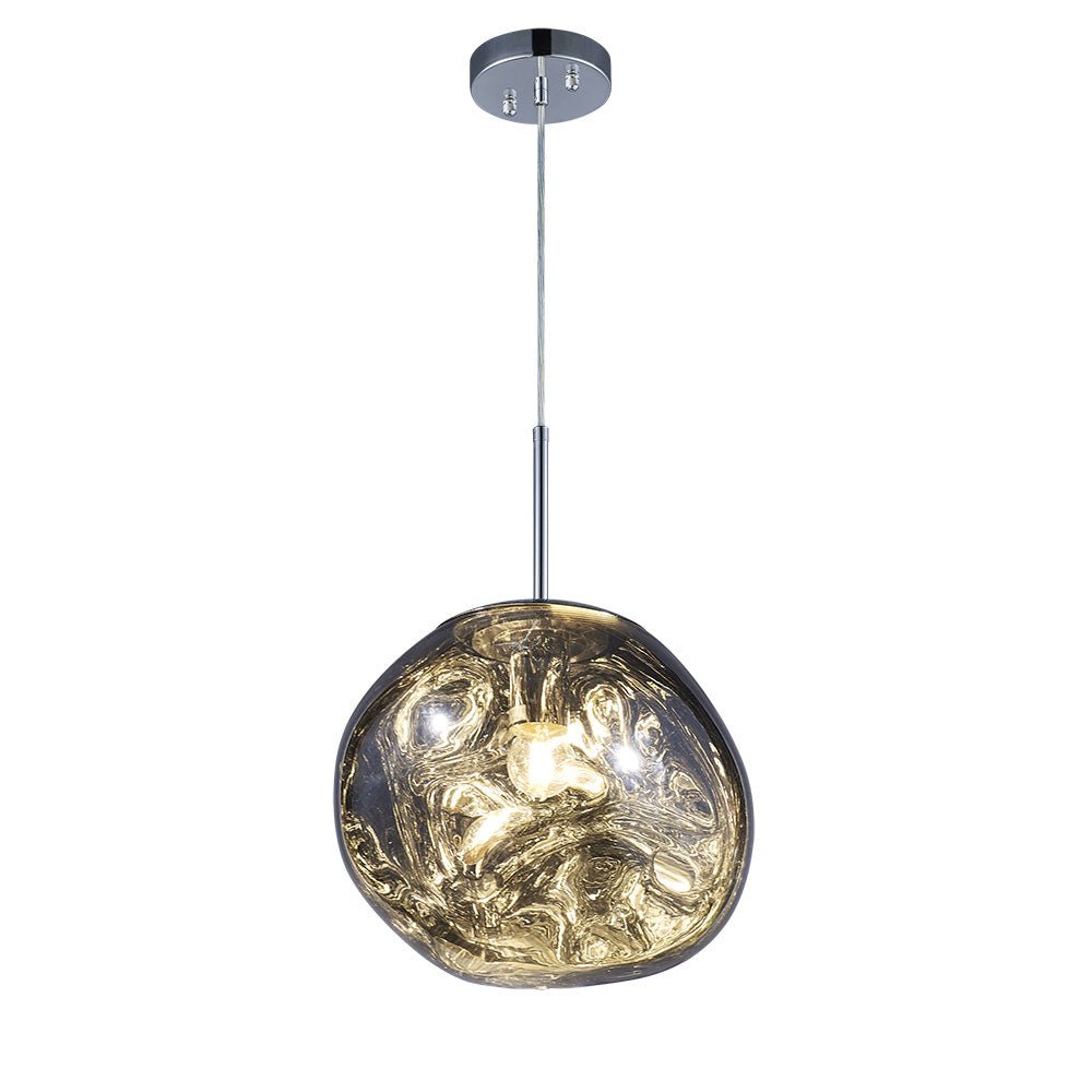 Suspension Galactic - Fumée 15" by Matteo Lighting | Luminaires & cie