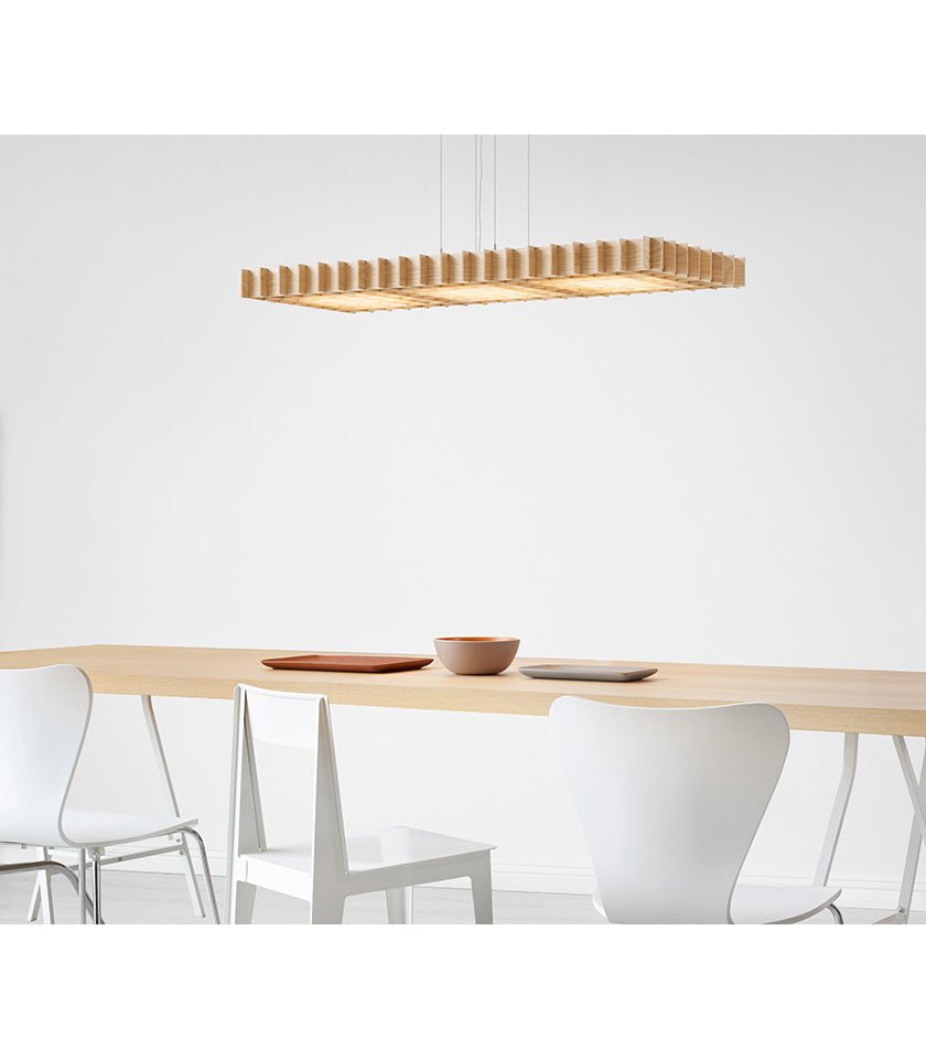 Suspension Grid - Blanc Givré by Pablo Designs | Luminaires & cie