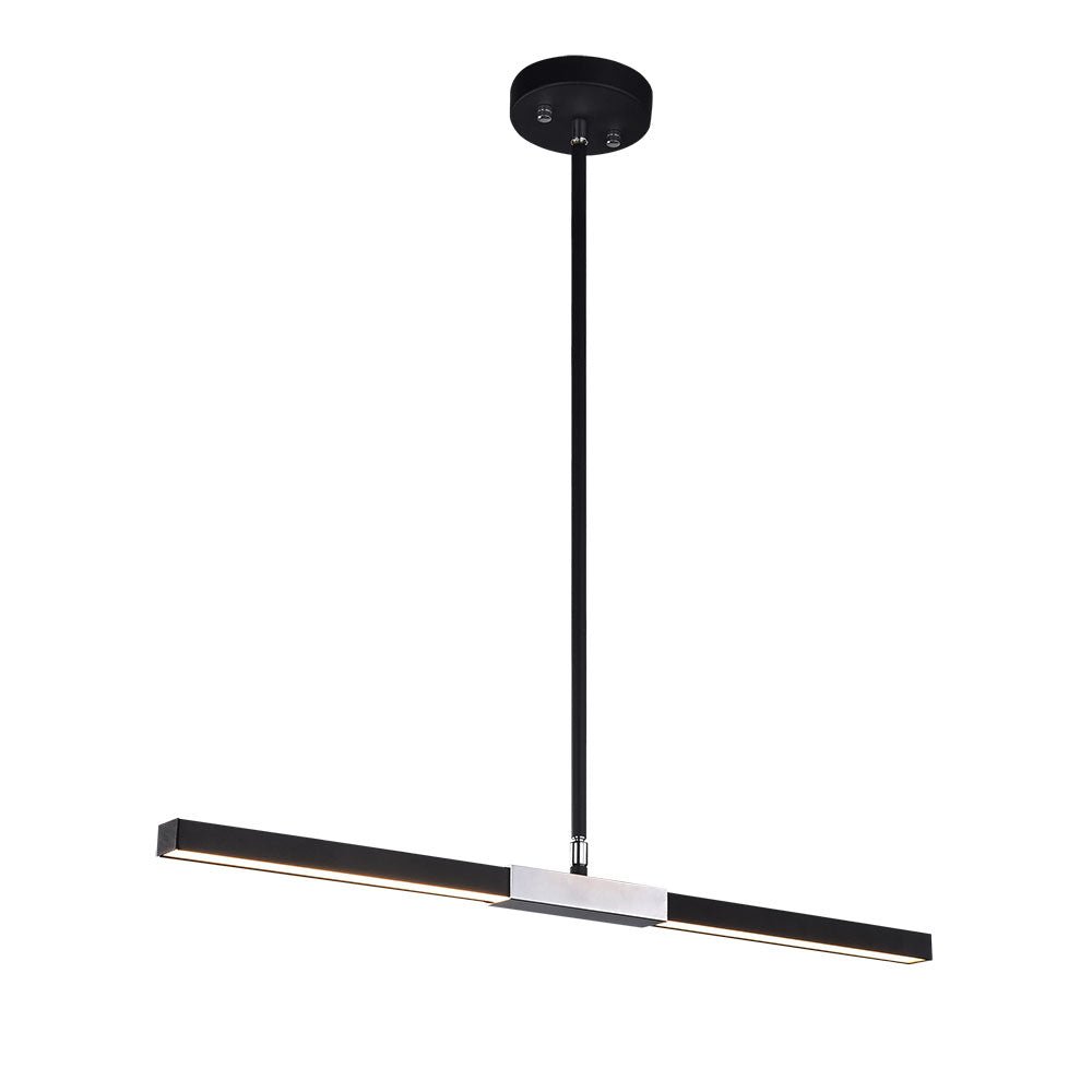 Suspension Lineare - Chrome Simple by Matteo Lighting | Luminaires & cie