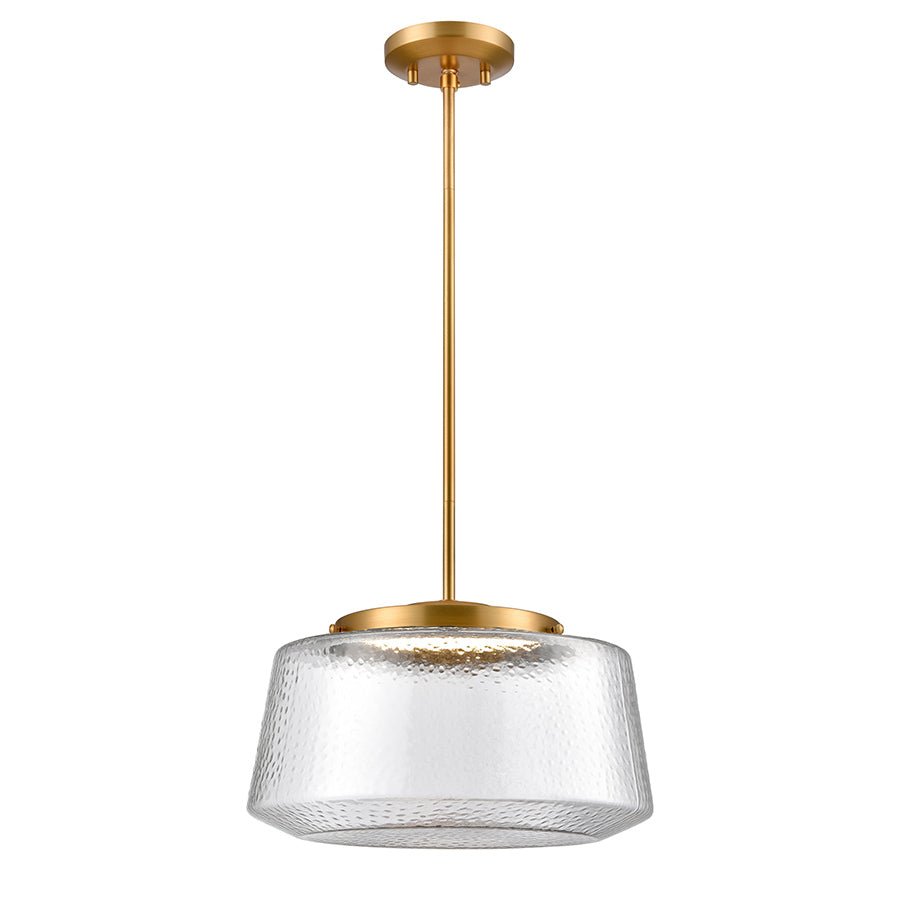 Suspension Lunenberg - Laiton Clair martelé by DVI Lighting | Luminaires & cie