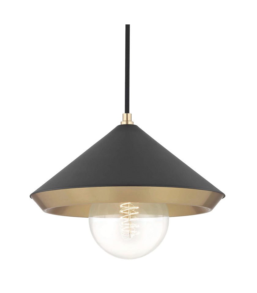 Suspension Marnie H139701L - AGB/BK - by Mitzi | Luminaires & cie