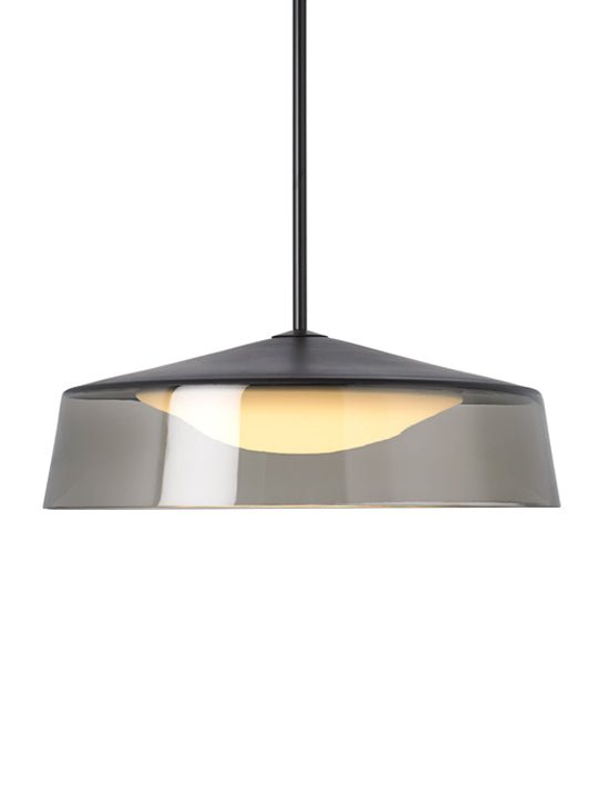 Suspension Masque Grande - Noir Fumé/Noir by Tech Lighting | Luminaires & cie