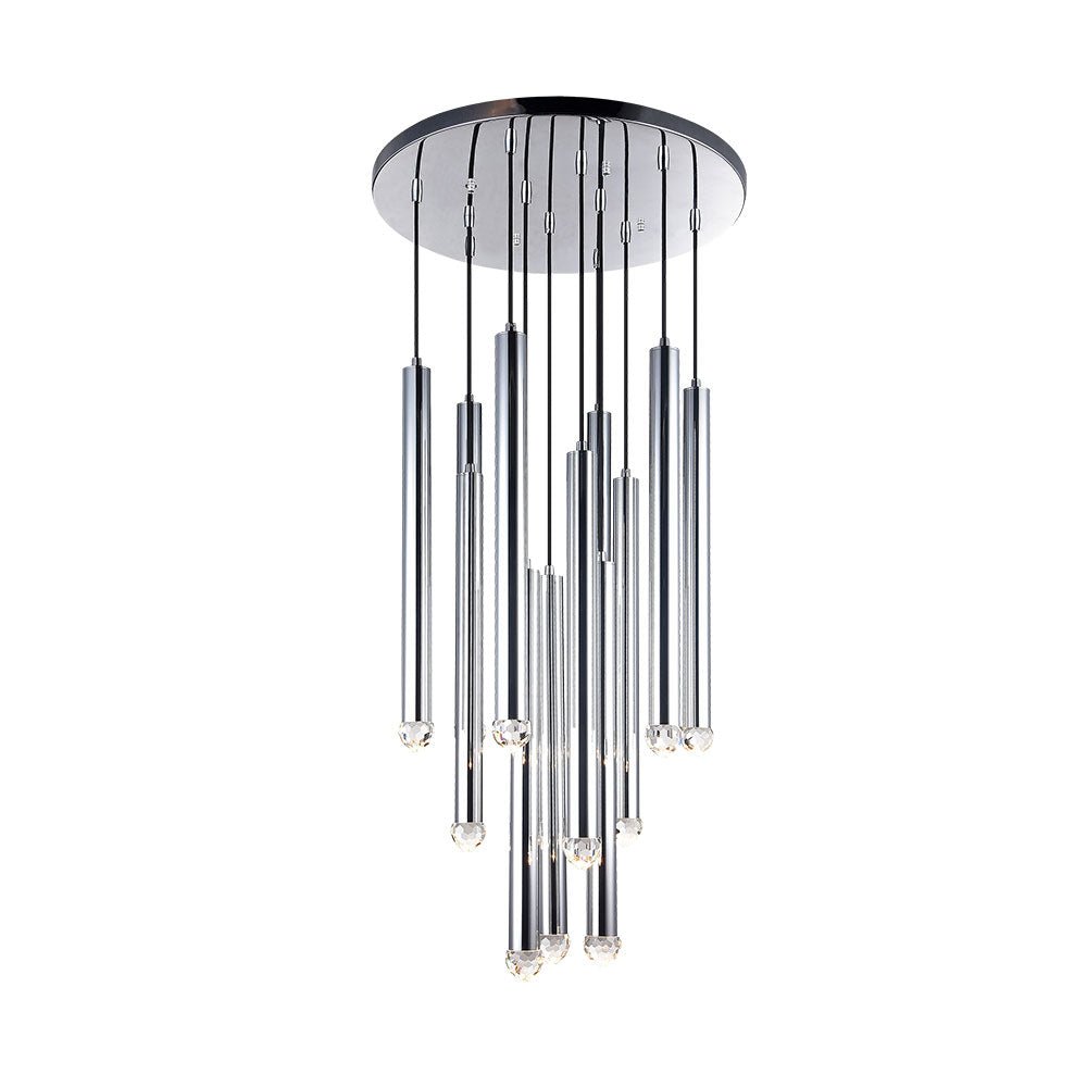 Suspension Reign - Chrome by Matteo Lighting | Luminaires & cie