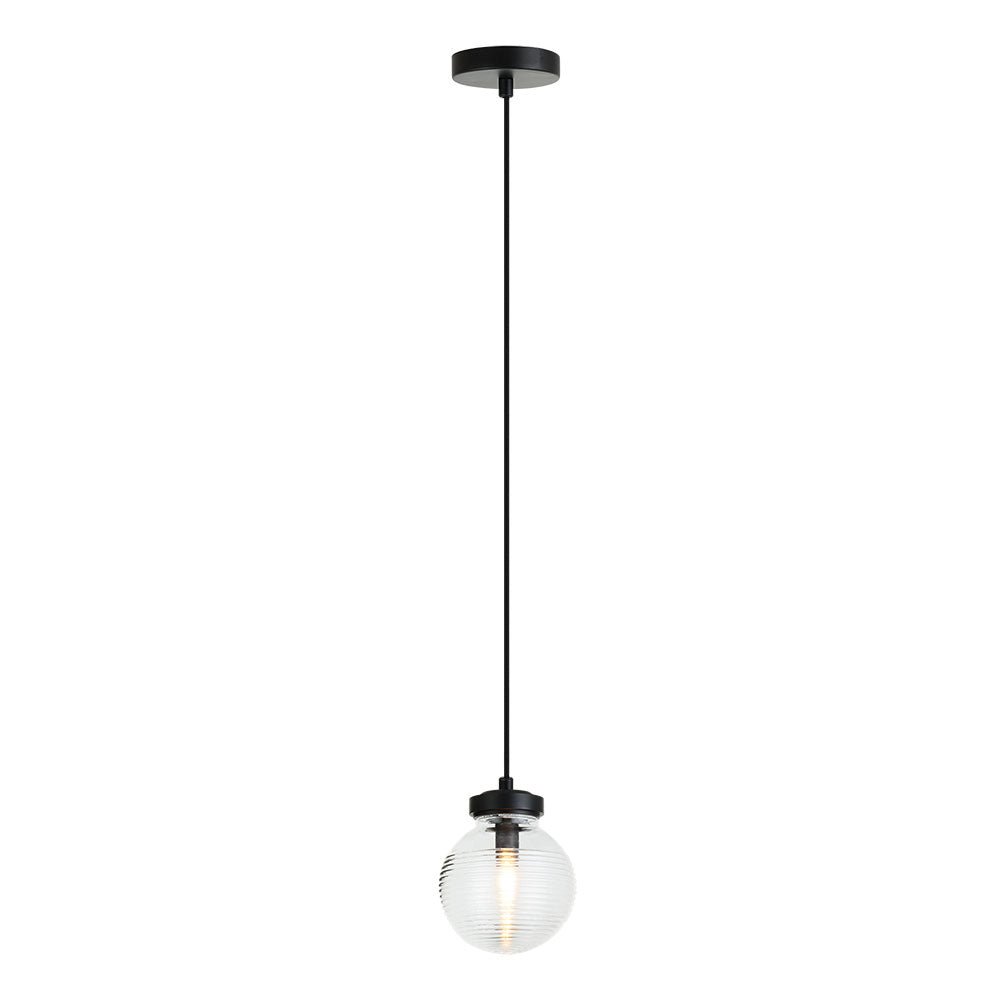 Suspension Ridge - Noir mat by Matteo Lighting | Luminaires & cie