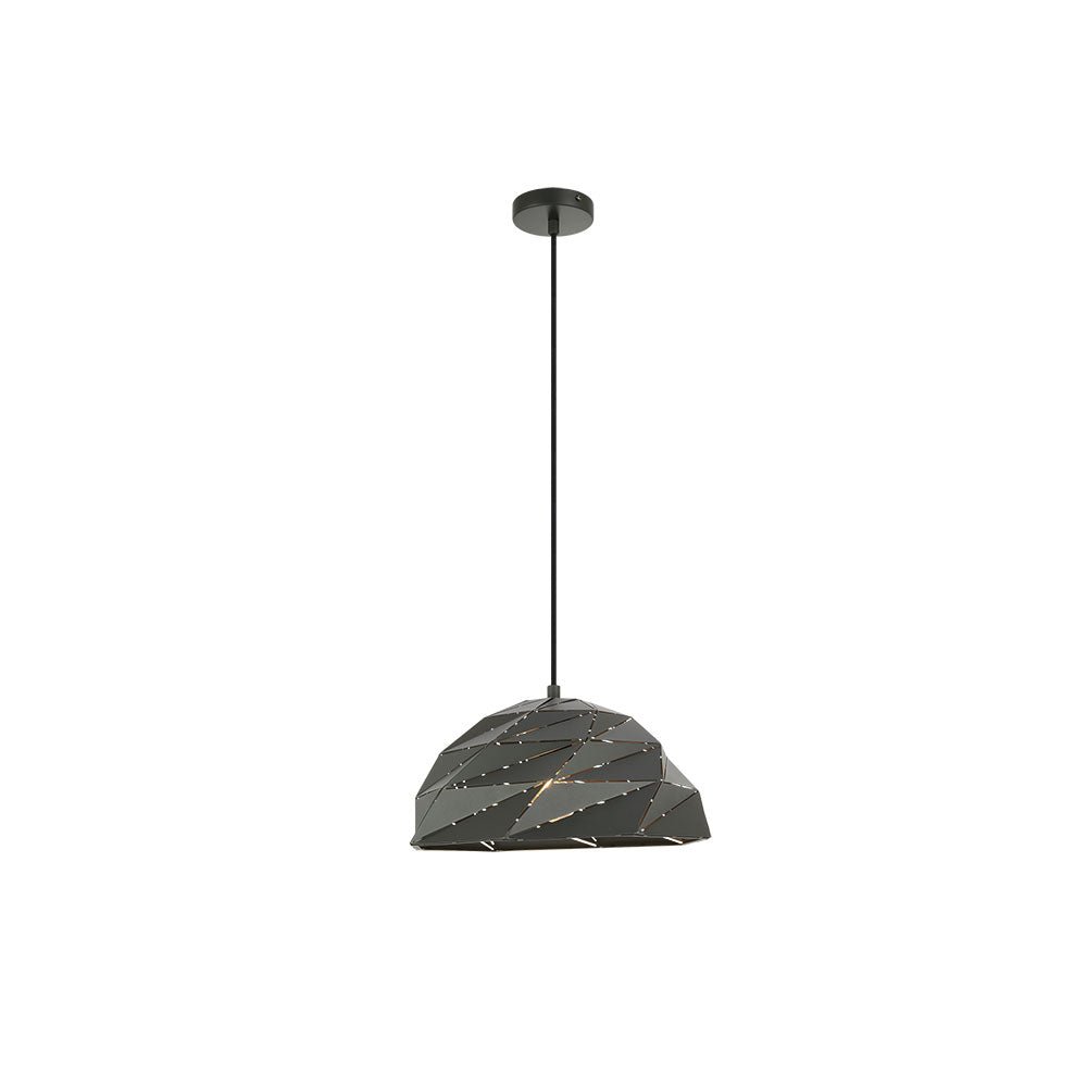 Suspension Riku - Gris foncé 7" by Matteo Lighting | Luminaires & cie