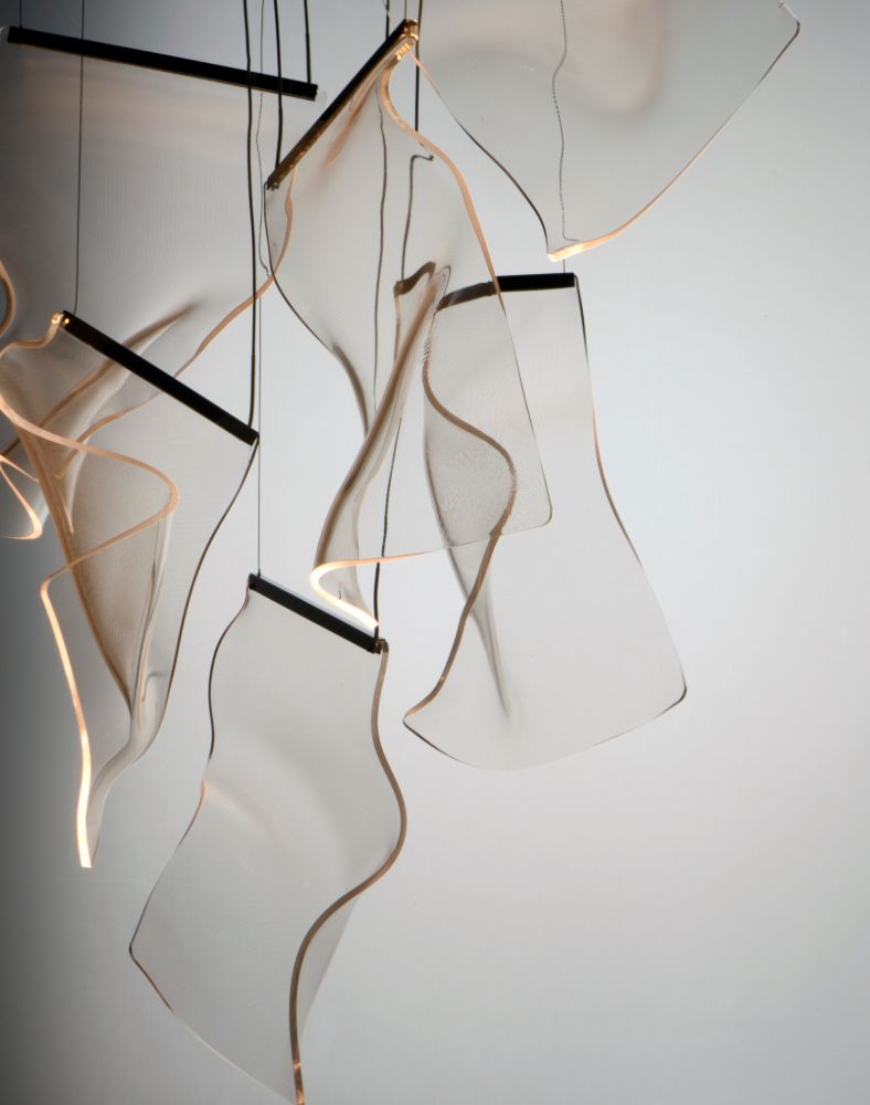 Suspension Rinkle E24877 - 133PC - by ET2 Lighting | Luminaires & cie