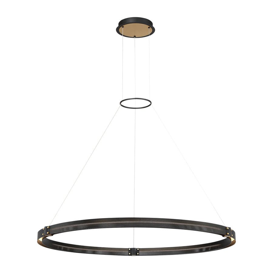 Suspension ronde Admiral - 48" by Eurofase | Luminaires & cie