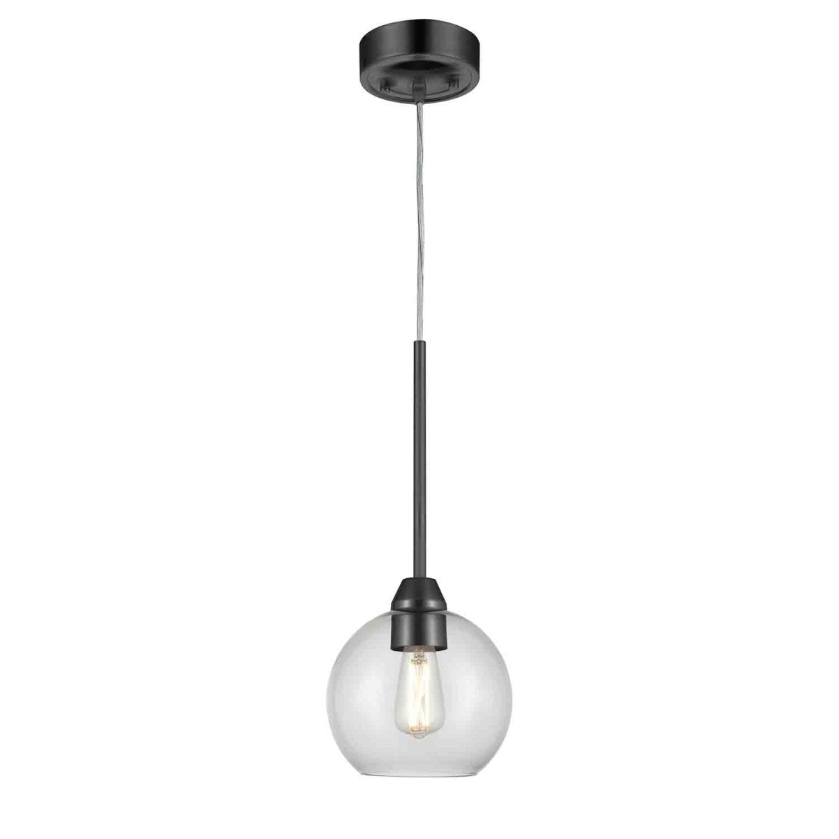 Suspension Simple Andromeda - Chrome Clair by DVI Lighting | Luminaires & cie