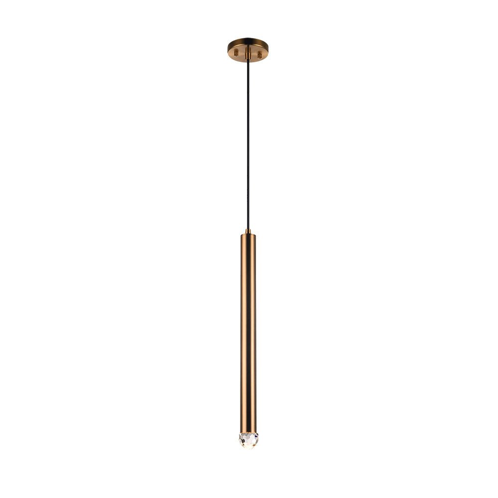 Suspension Simple Reign - Laiton doré vieilli by Matteo Lighting | Luminaires & cie